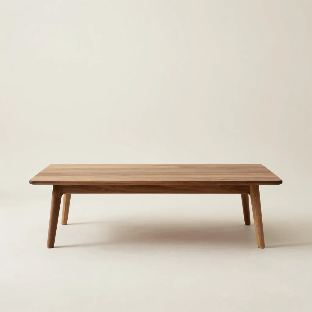 Apex Solid Walnut Coffee Table