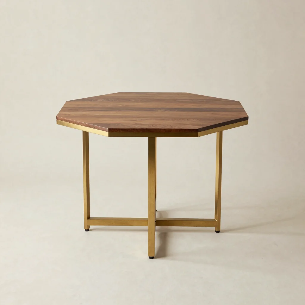 Vertex Brass Accent Centre Table